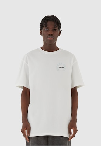 T-Shirt 'CROS x' MJ Gonzales en blanc : devant