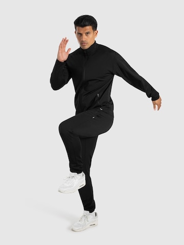 Regular Pantalon ' Damion ' Smilodox en noir