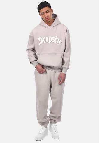Dropsize Sweatshirt 'EMBO' in Beige
