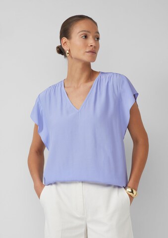 Chemisier s.Oliver BLACK LABEL en bleu : devant