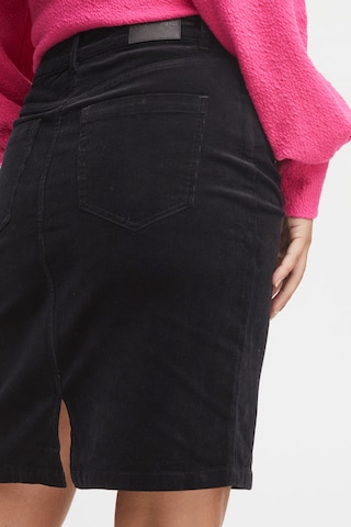 PULZ Jeans Skirt 'Mila' in Black
