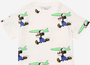 GAP T-Shirt 'DIS MICKEY' in Weiß: Vorderseite