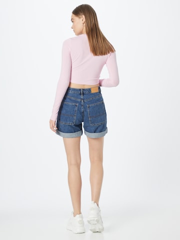 Monki regular Jeans i blå