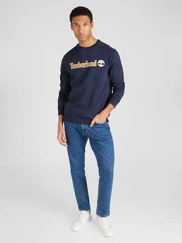 TIMBERLAND Sweatshirt i blå