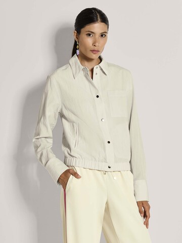 Chemisier MADELEINE en blanc : devant