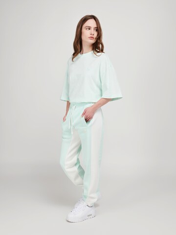 LYCATI exclusive for ABOUT YOU Regular Pants 'Frosty Earth' in Green