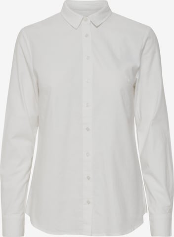 Fransa Blouse 'Oxford' in White: front