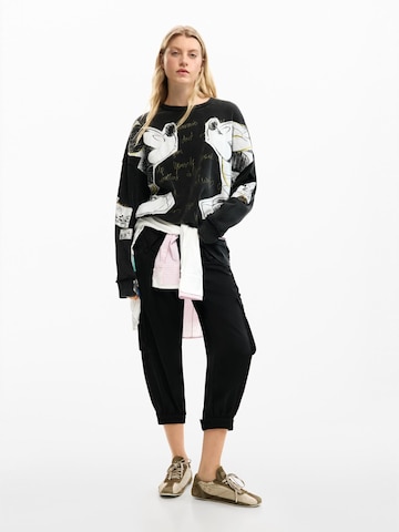 Desigual Tréning póló 'Mickey And Minnie Mouse™' - fekete