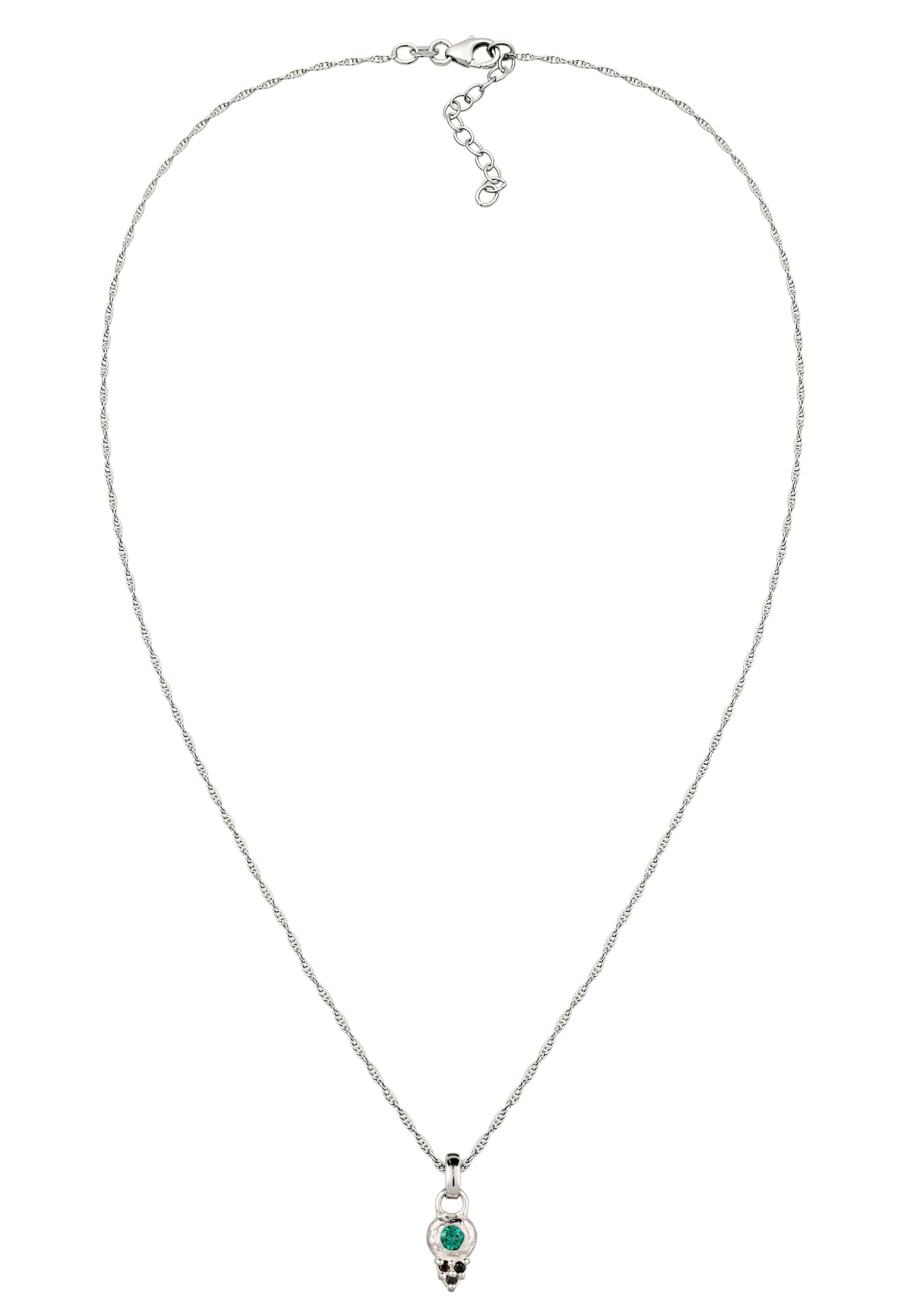 ELLI Ketting in Zilver: voorkant