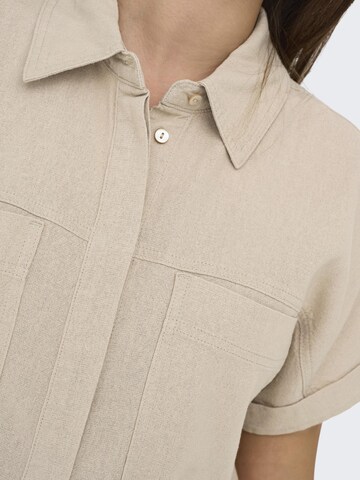 Camicia da donna 'ONLCaro' di ONLY in beige