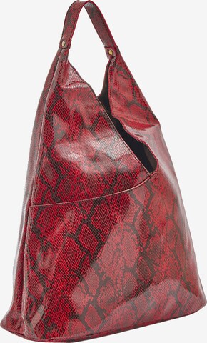 NAEMI Shoulder Bag in Red