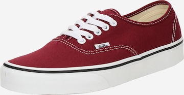 VANS Σνίκερ χαμηλό 'Authentic' σε κόκκινο: μπροστά