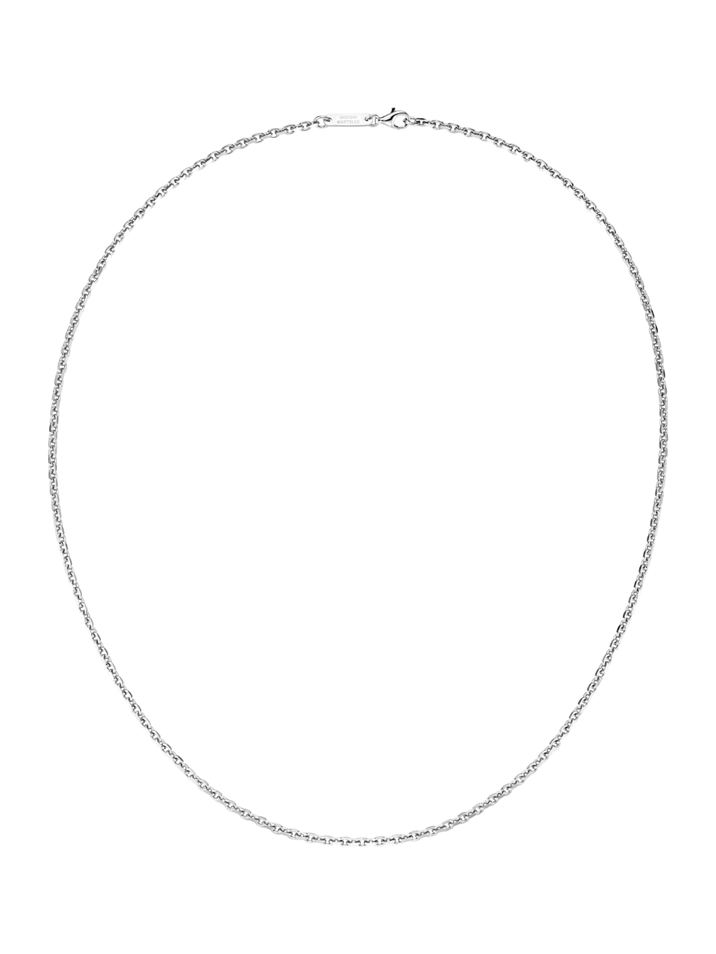 Collana di Giorgio Martello Milano in argento: frontale