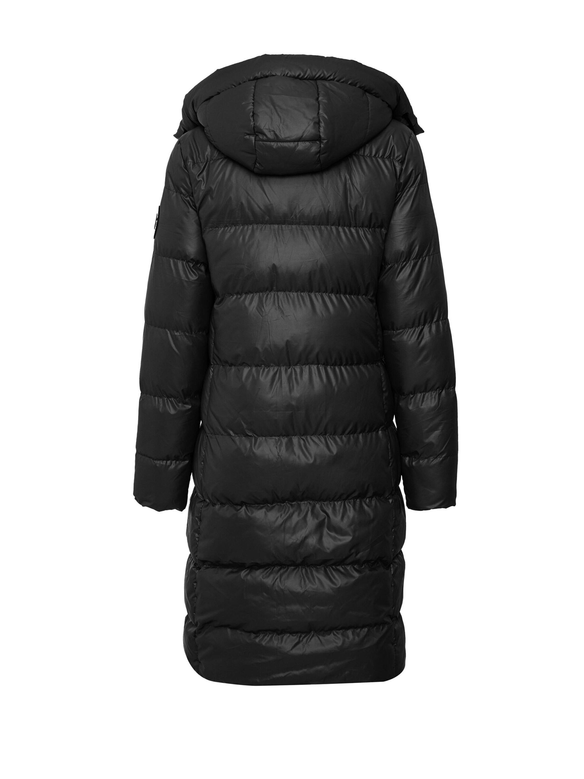 CIPO & BAXX Wintermantel 'WM143' in Zwart