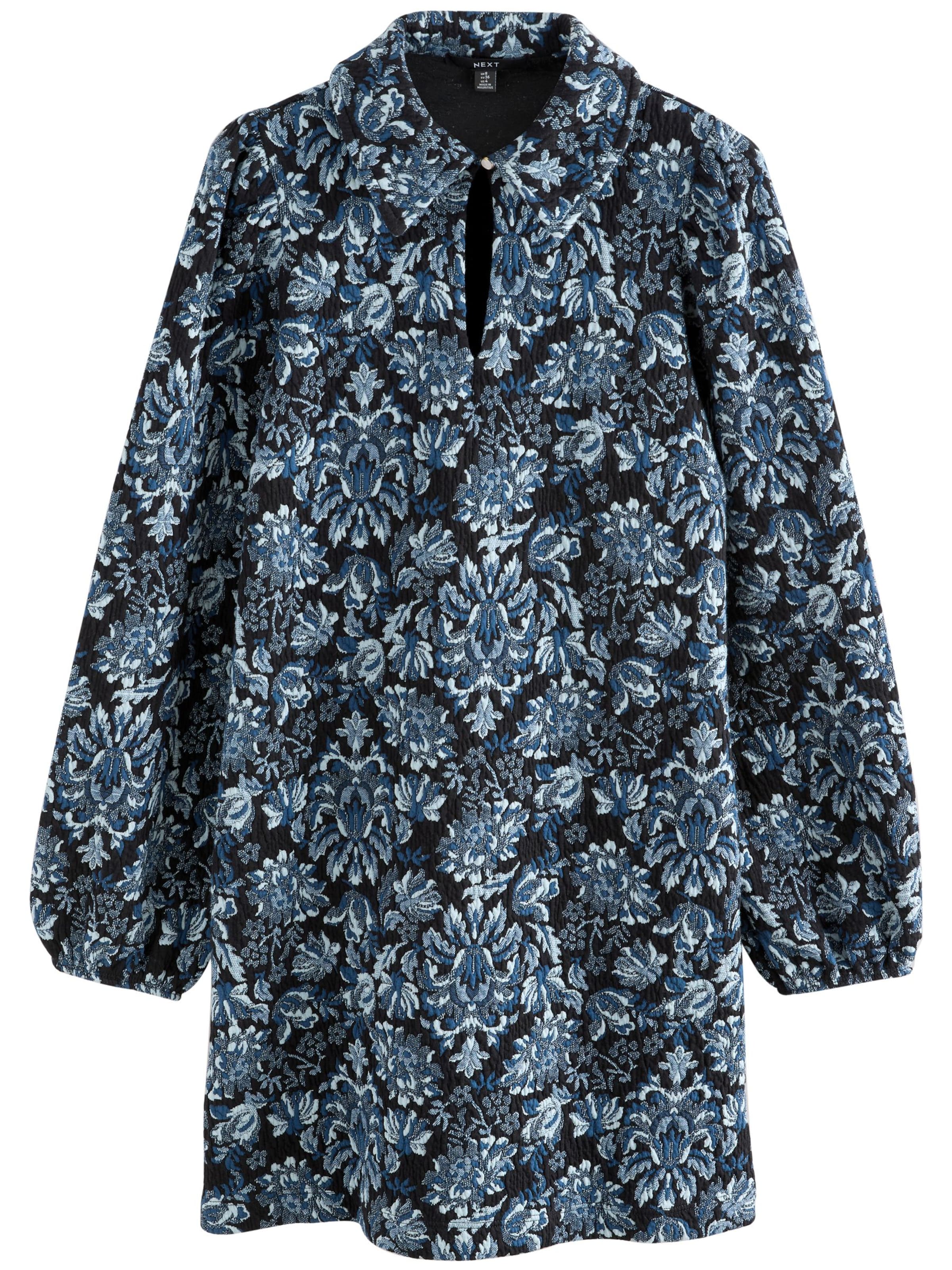 Next Shirt dress in Black: front