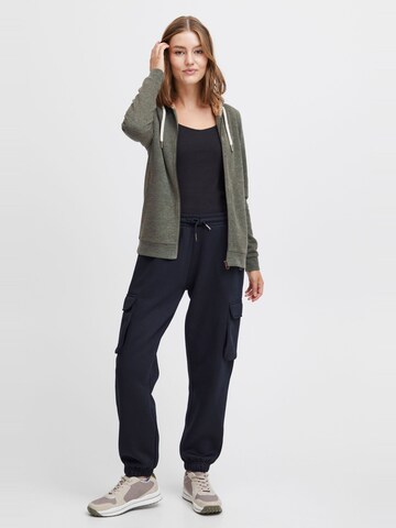 Oxmo Sweat jacket 'Vicky' in Green