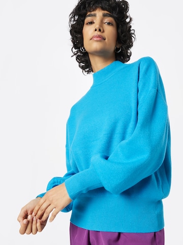 Y.A.S Sweter 'Fonny' w kolorze niebieski