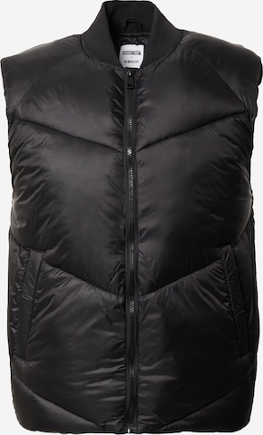 Gilet 'Sven' di ABOUT YOU x Rewinside in nero: frontale