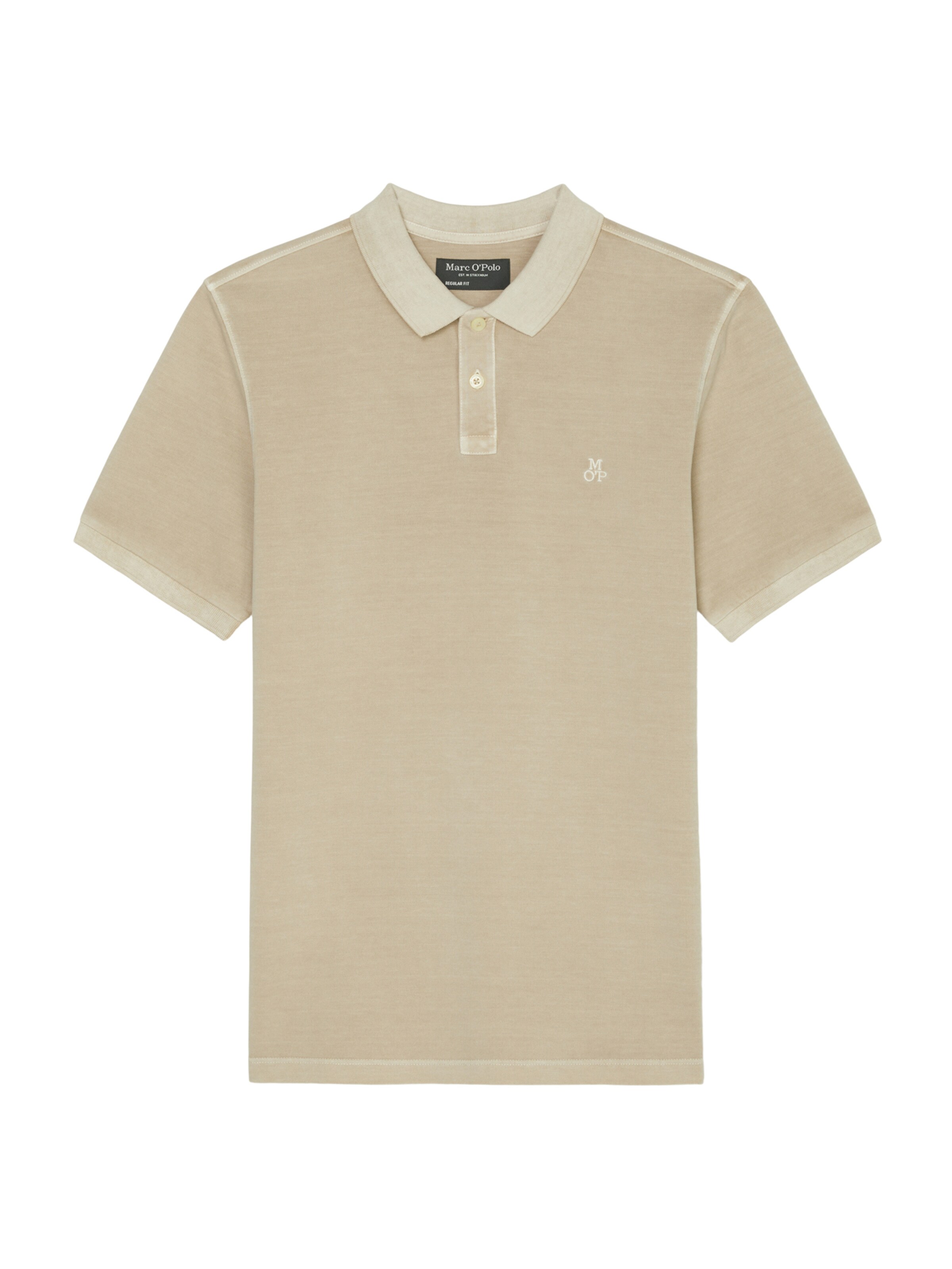 T-Shirt Marc O'Polo en beige : devant