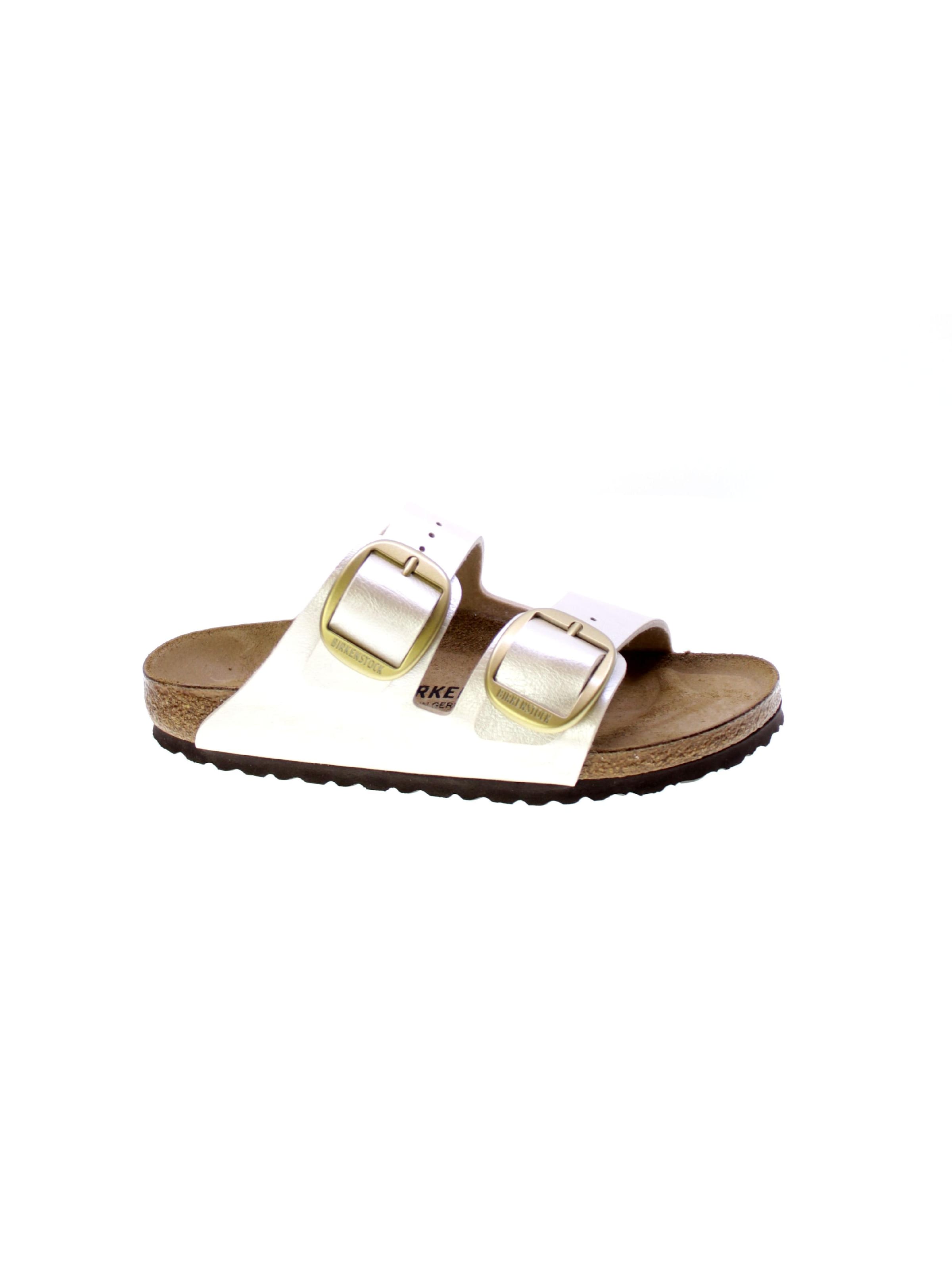 Sandalo di BIRKENSTOCK in beige: frontale
