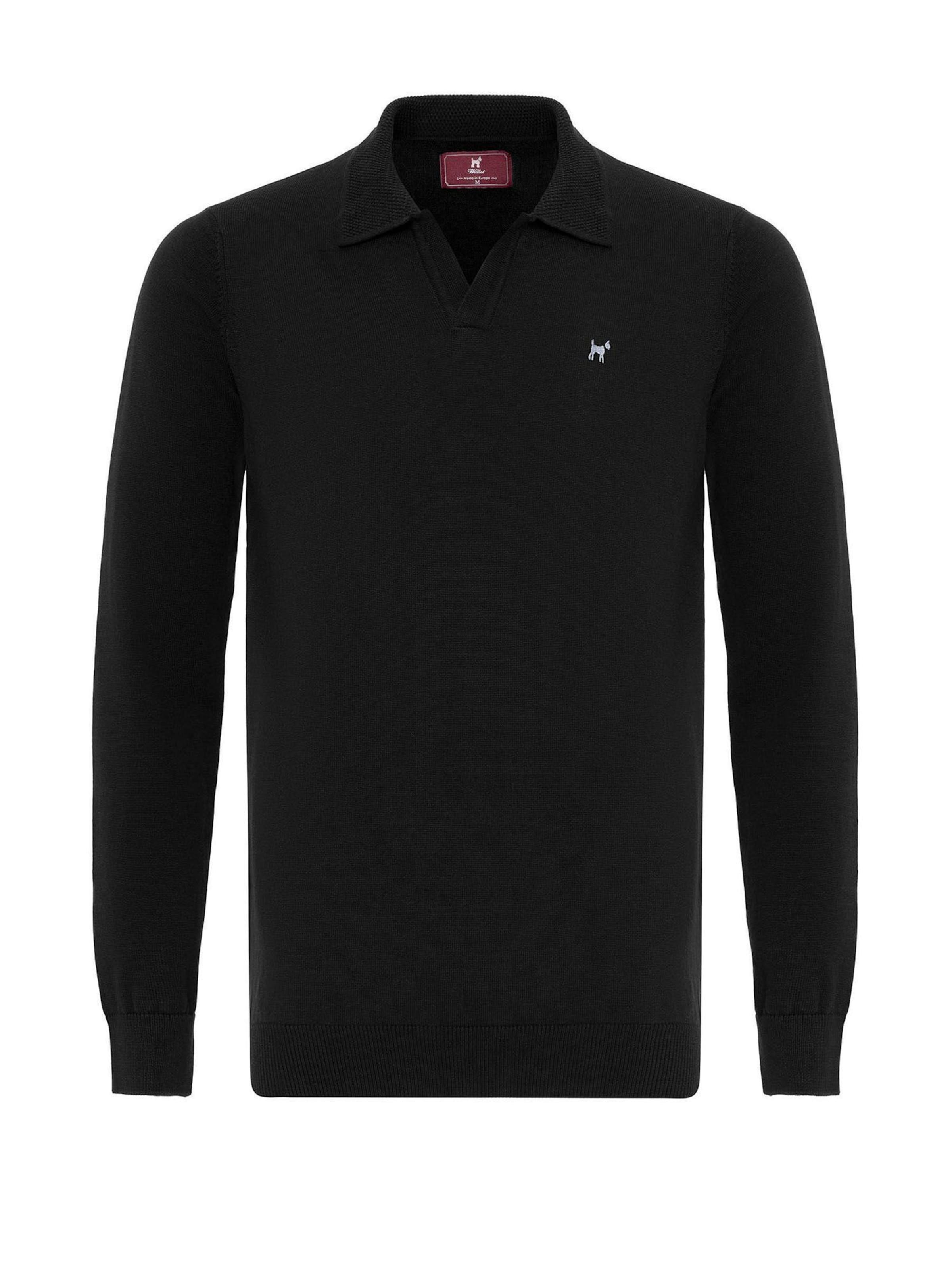 Williot Pullover in Schwarz: Vorderseite