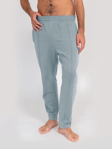 LOTUSCRAFTS Tapered Workout Pants 'QUINN Mens Pants' in Blue: front
