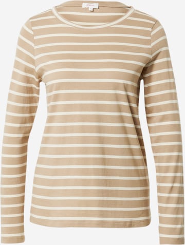 s.Oliver Shirt in Brown: front