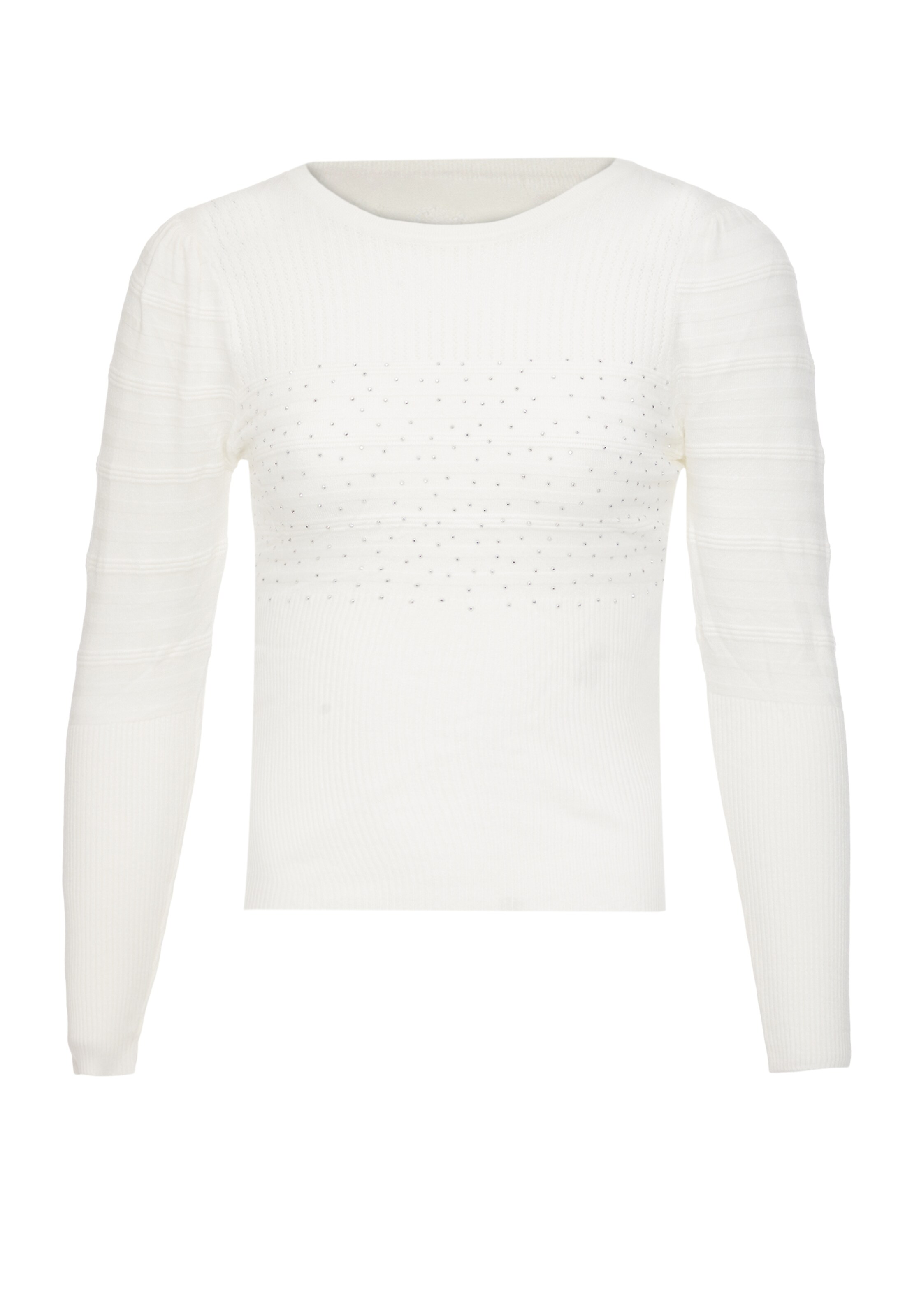 bling bling by leo Sweater in White: front