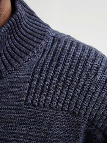 Petrol Industries Knit cardigan in Blue