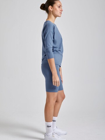 SPORTKIND Funktionsshirt '3/4 Loose Fit'‌‌‌‌‌‌‌‌‌ in Grau