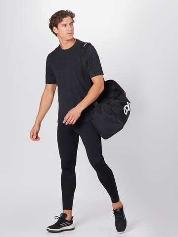 ADIDAS SPORTSWEARSkinny Sportske hlače - crna boja
