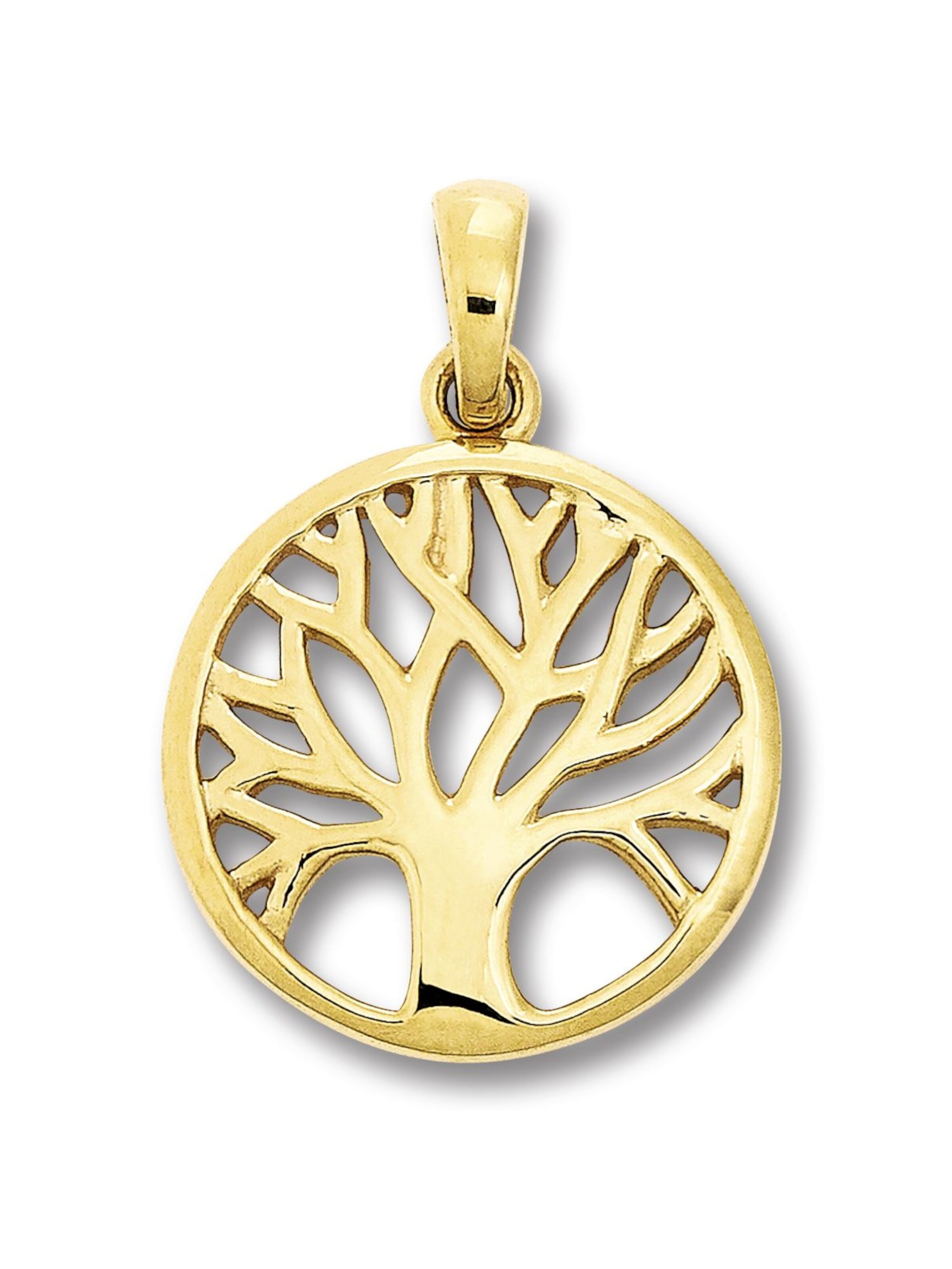 ONE ELEMENT Anhänger 'Lebensbaum' in Gold