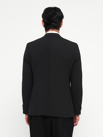 Coupe slim Veste de costume 'H-Harvey-MM-C-NF' BOSS en noir