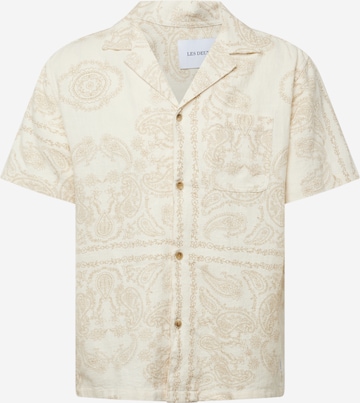 Les Deux Regular fit Button Up Shirt 'Lesley' in Beige: front