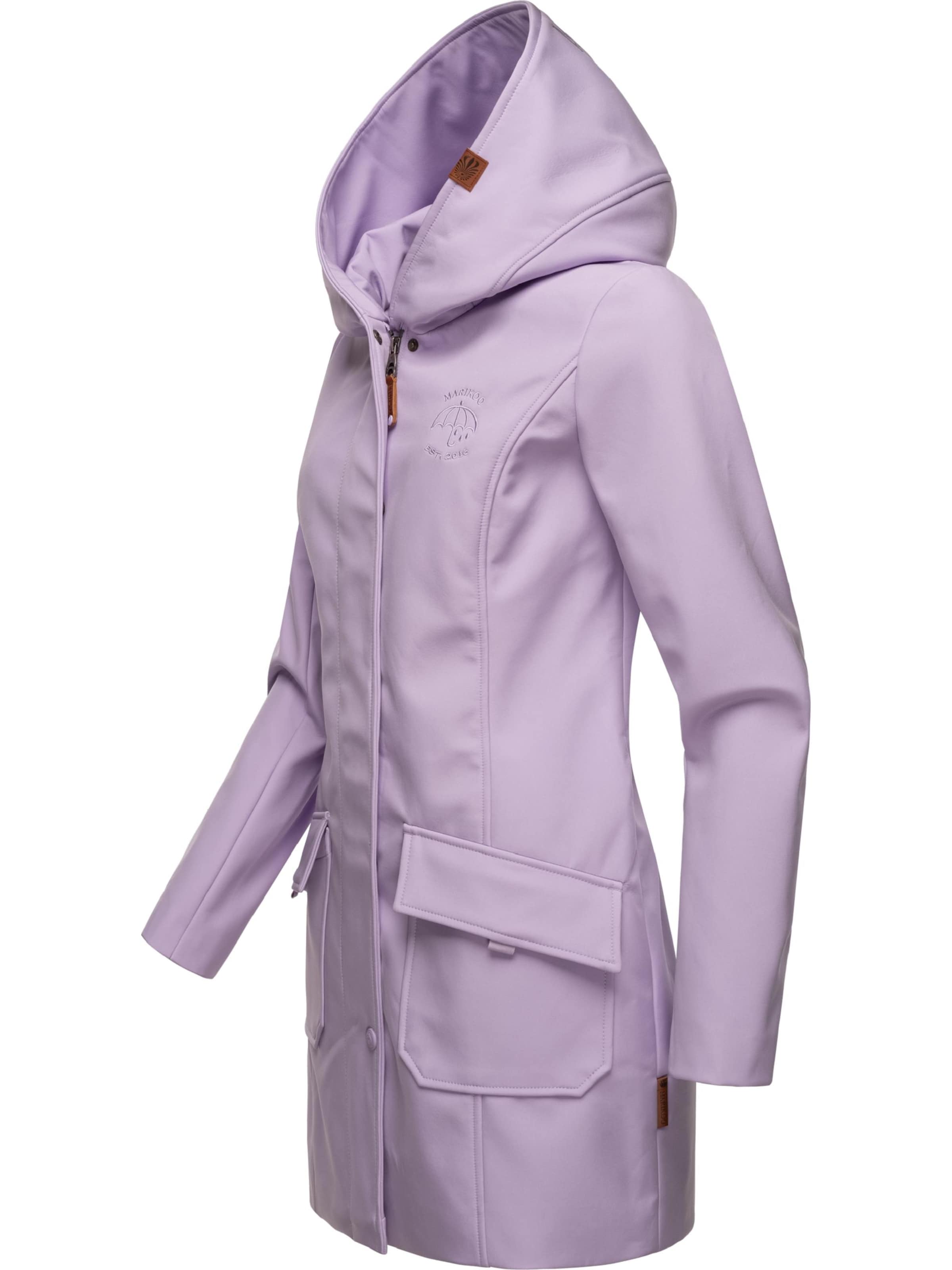 MARIKOO Raincoat 'Mayleen' in Purple