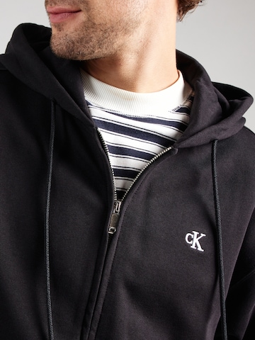 Calvin Klein Jeans Mikina – černá