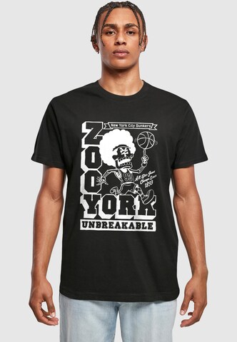 ZOO YORK Shirt 'Funky Balling' in Black: front