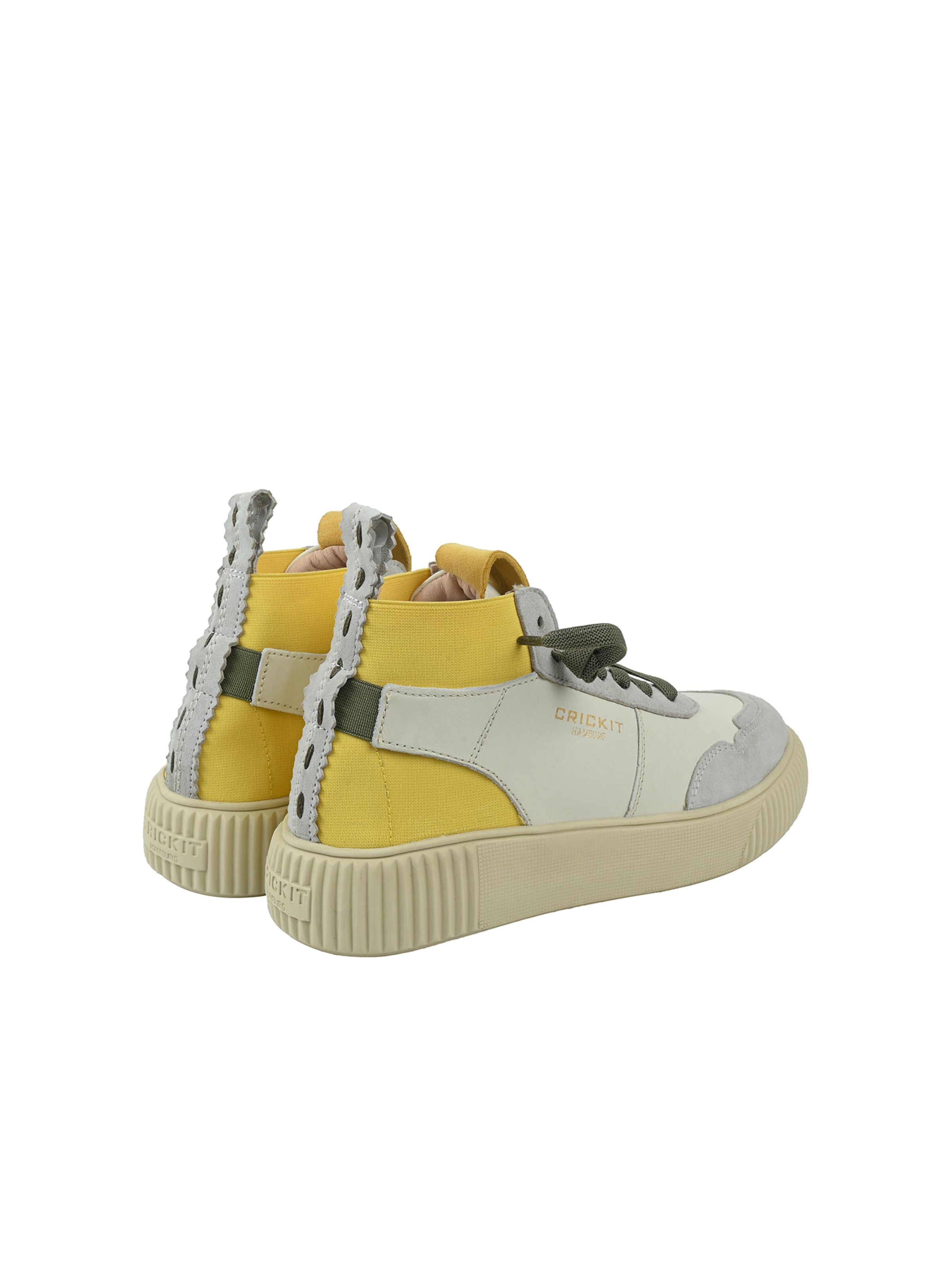 Crickit Sneakers hoog ' REBEKA ' in Wit