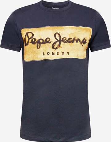 Pepe Jeans T-Shirt 'CHARING' in Blau: front
