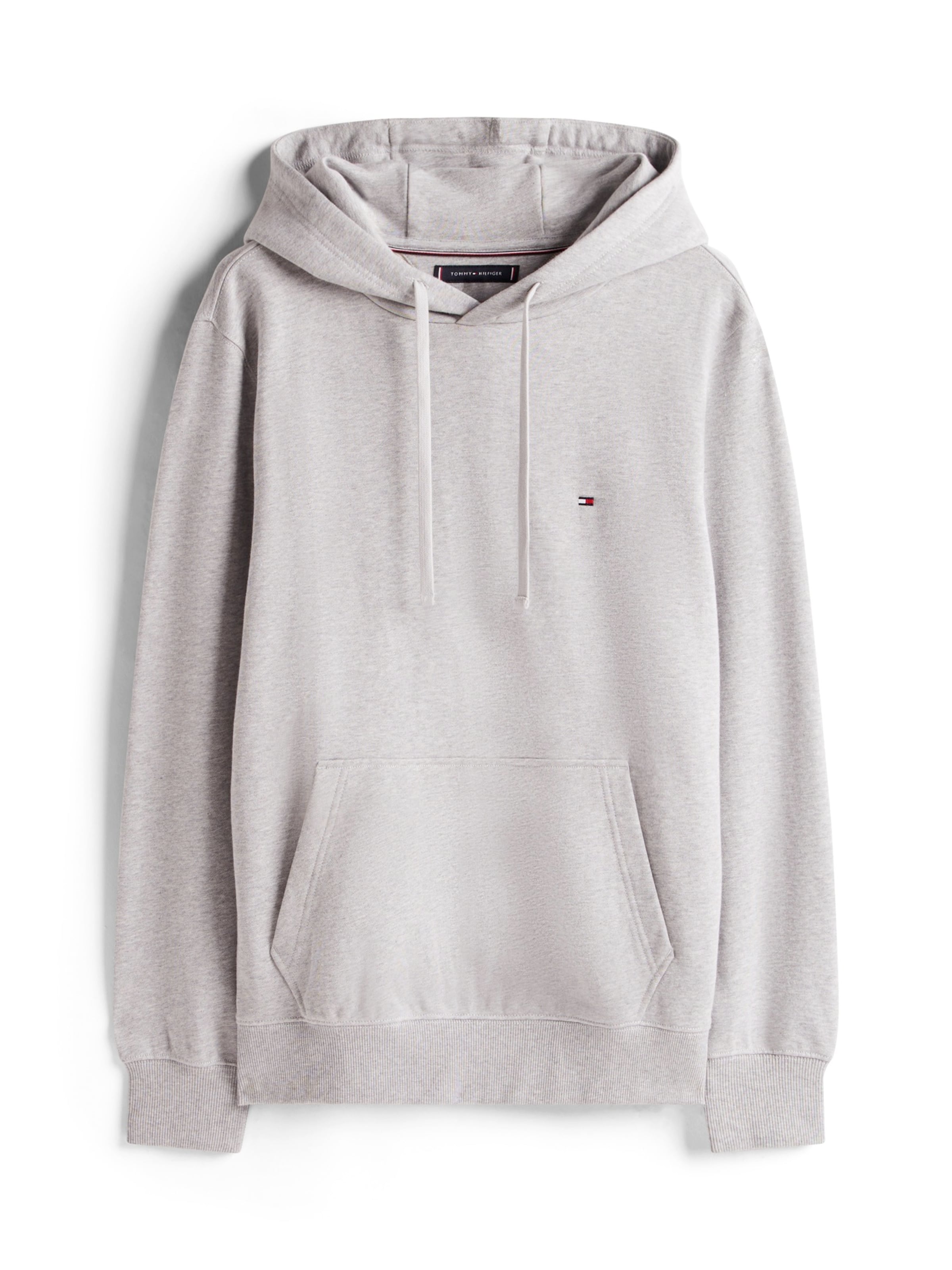 TOMMY HILFIGER Sweatshirt 'ESSENTIAL' i grå: framsida