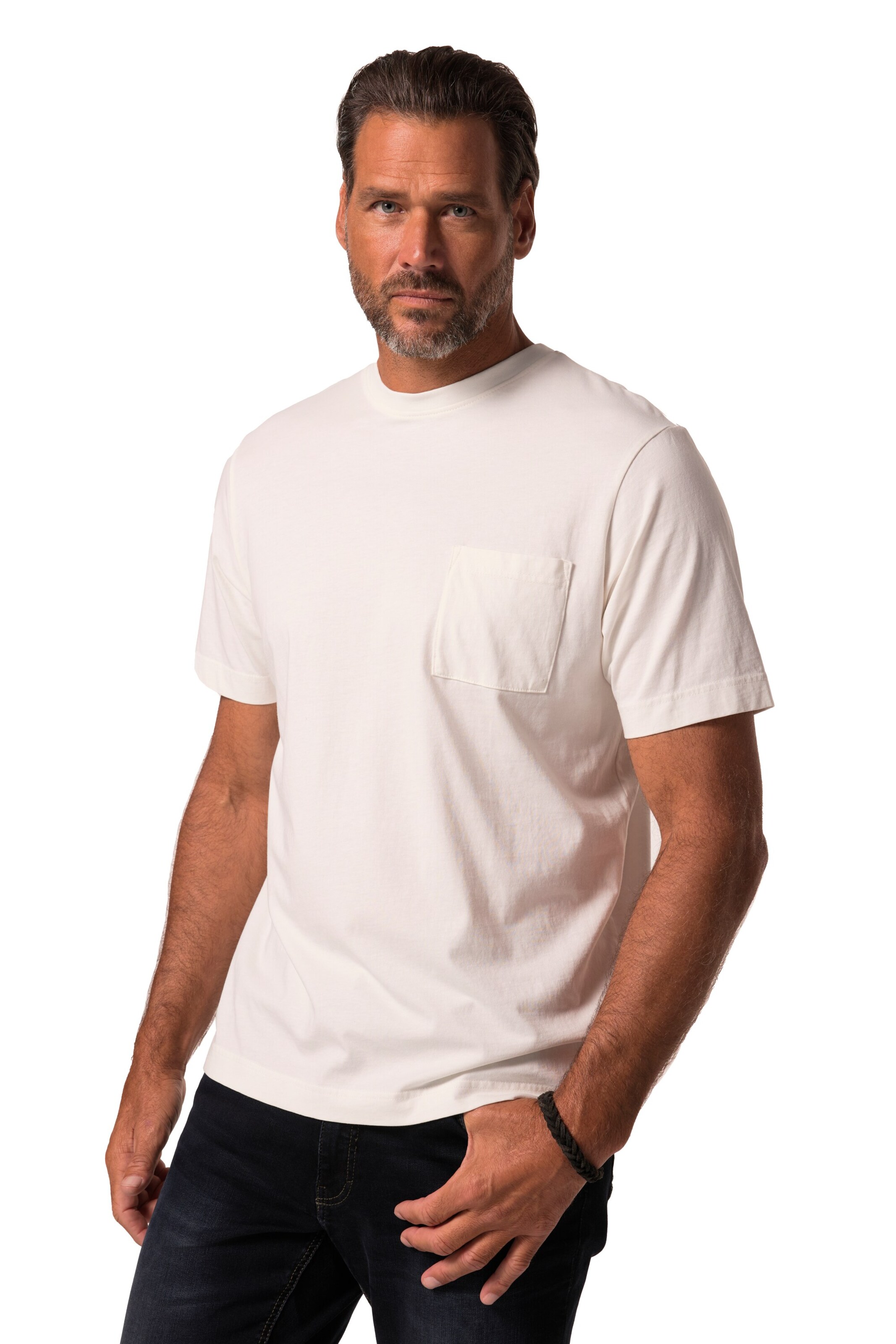 JP1880 Shirt in White: front