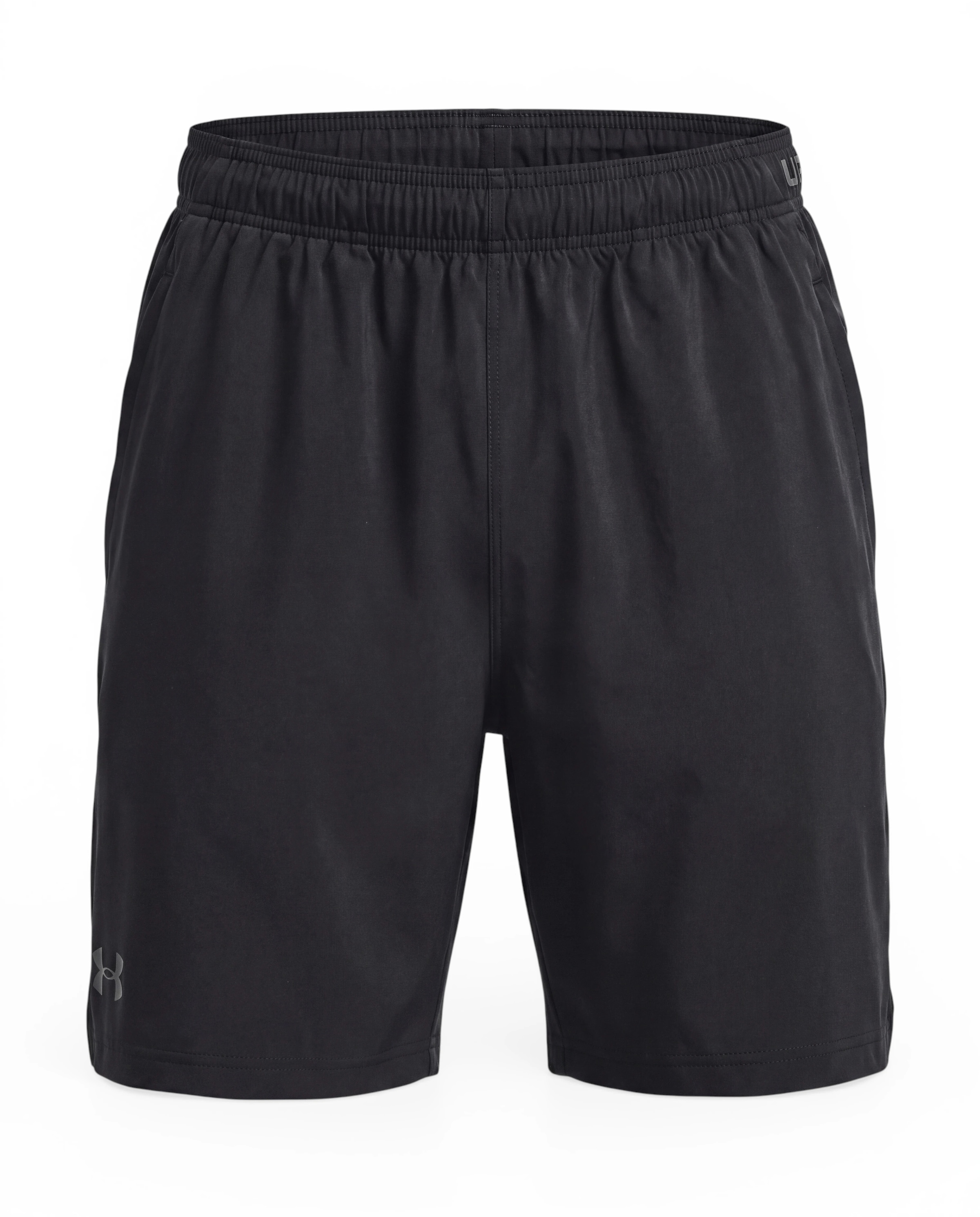 UNDER ARMOUR Regular Sportshorts in Schwarz: Vorderseite
