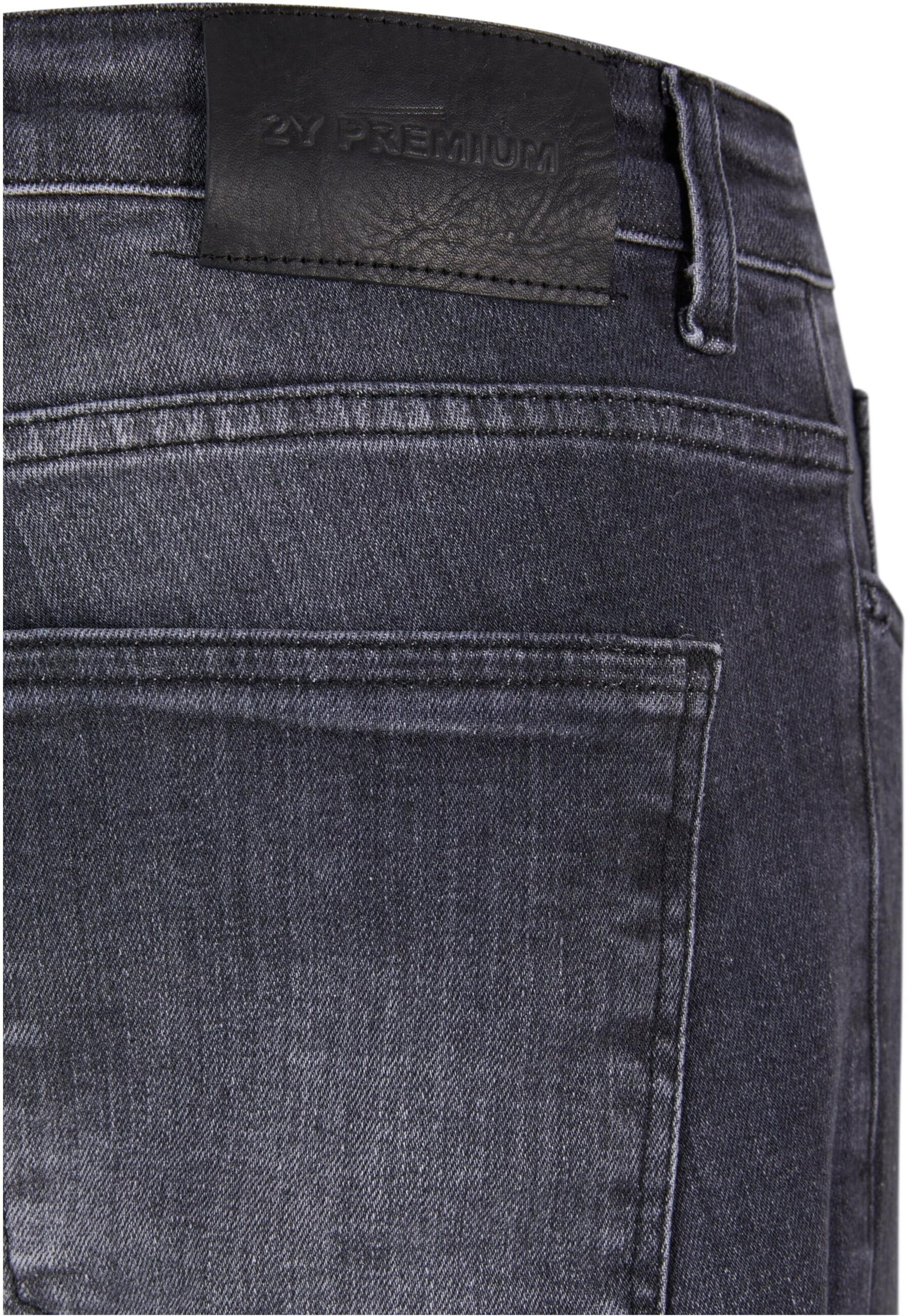 Tapered Jeans di 2Y Premium in grigio