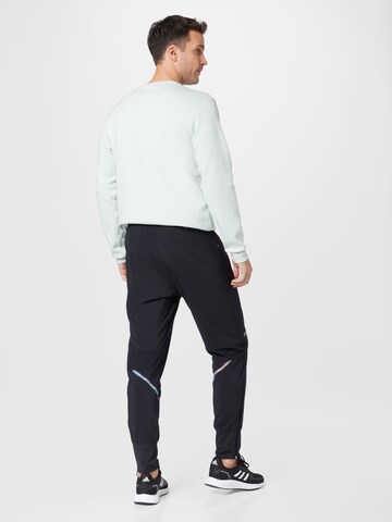 ADIDAS SPORTSWEAR Tapered Workout Pants 'Saturday Wind' in Black