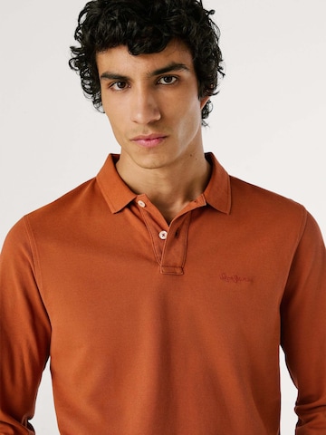 Pepe Jeans Shirt 'NEW OLIVER' in Oranje