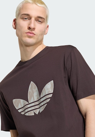T-Shirt ADIDAS ORIGINALS en marron