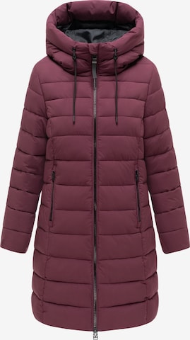 Manteau fonctionnel 'Nanoraa 16' MARIKOO en rouge : devant
