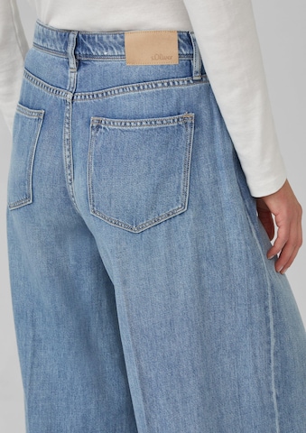 s.Oliver Wide Leg Jeans in Blau