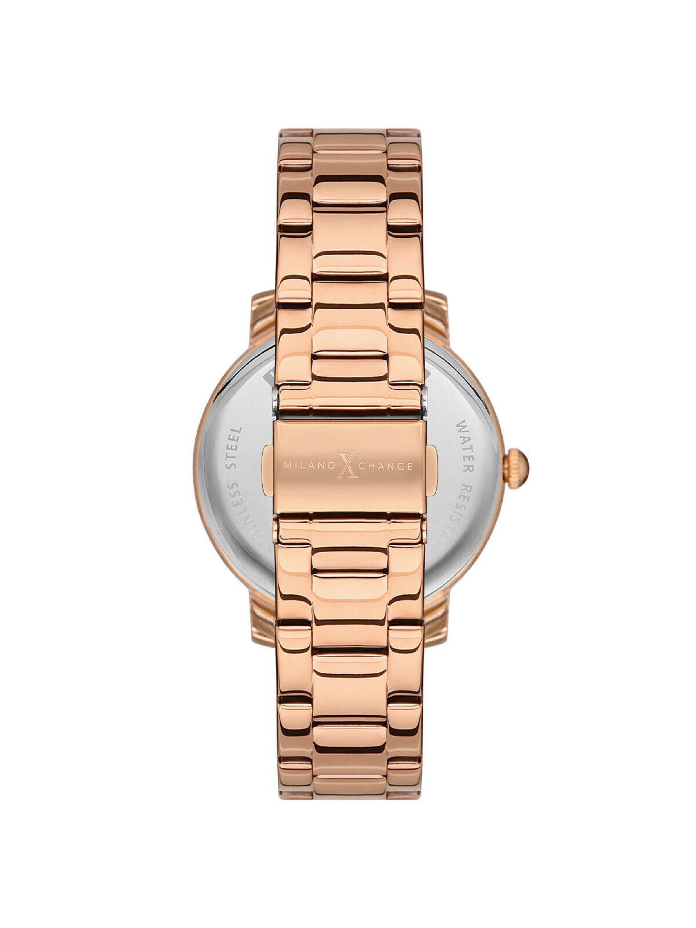 Orologio analogico di Milano X Change in oro
