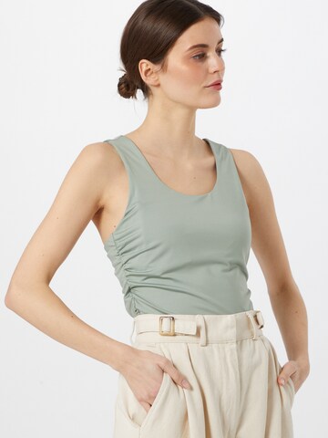 Top di Dorothy Perkins in verde: frontale